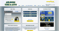 Desktop Screenshot of ahlborgtire.com